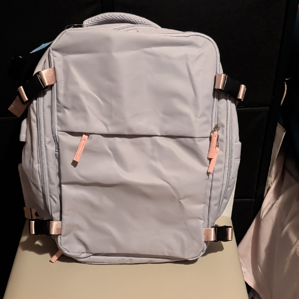 Stylish Gray Travel Backpack